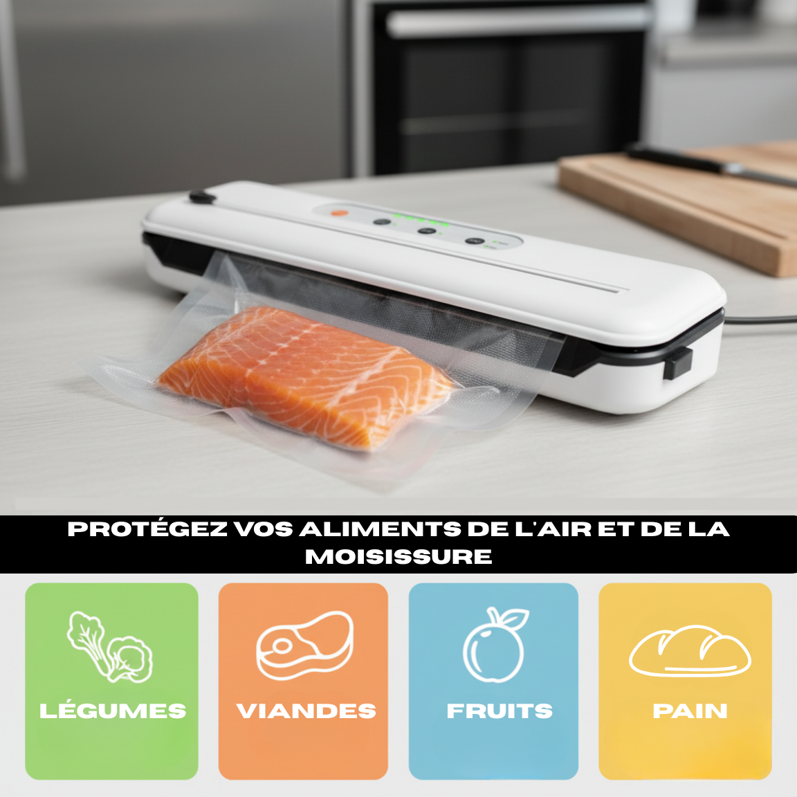 Machine sous-vide Compacte & Rapide - VA110